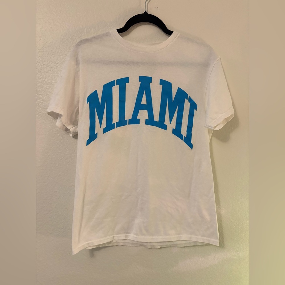💙Sugar Flower Miami Graphic T-Shirt💙